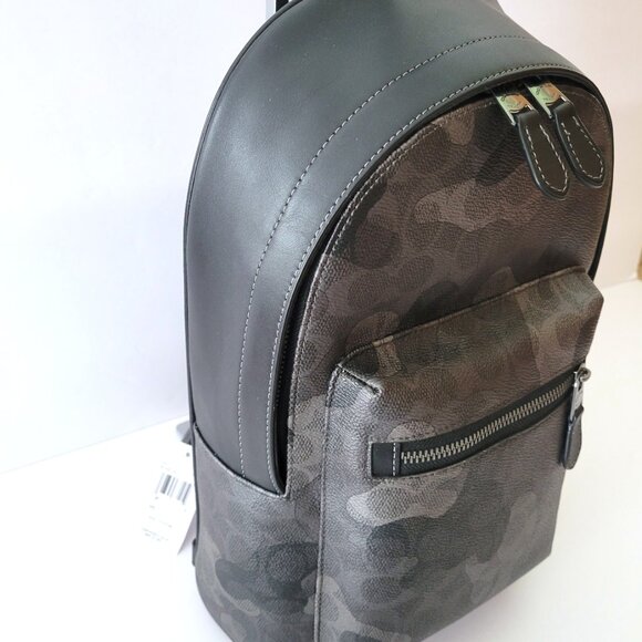 Coach CW312 West Pack Signature Camo Sling Bag Grey Multi - Picture 4 of 7